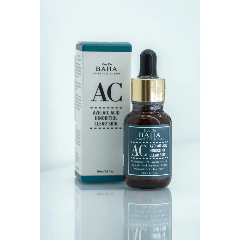 Сыворотка Cos De Baha AC Azelaic Acid Hinokitiol Clear Skin Serum (30 мл)