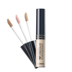 Жидкий консилер The Saem Cover Perfection Tip Concealer 1.75 Middle Beige SPF28  6,5 мл.