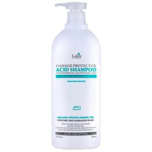 Защитный шампунь для поврежденных волос Lador Damage Protector Acid Shampoo 900 мл.