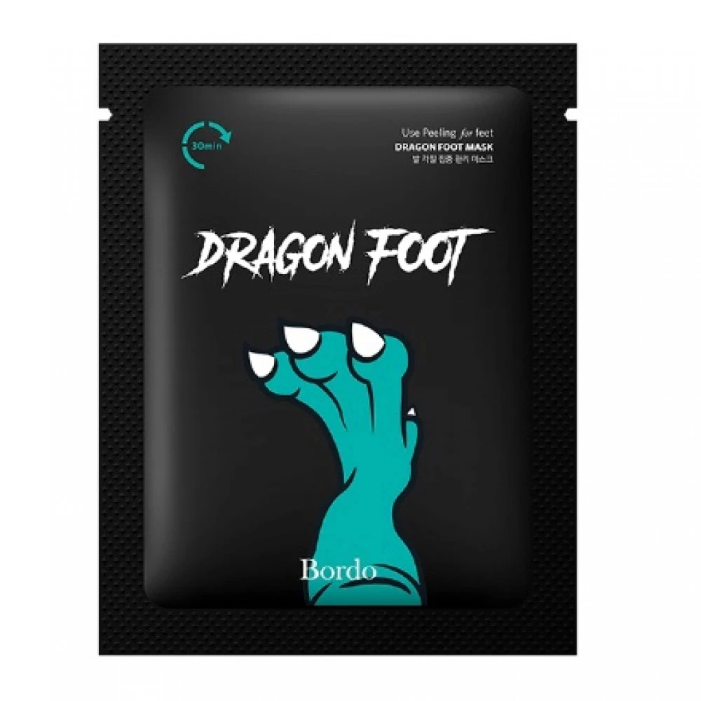 Bordo Cool Пилинг-носочки Dragon Foot Peeling Mask, 40 гр*5 шт