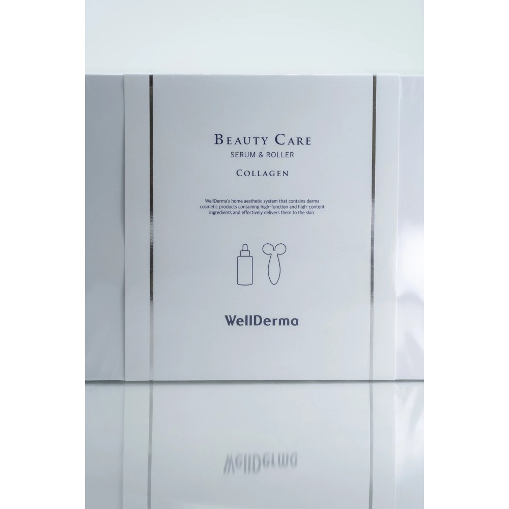 Лифтинг-набор WELLDERMA Collagen Beauty Care Serum & Roller