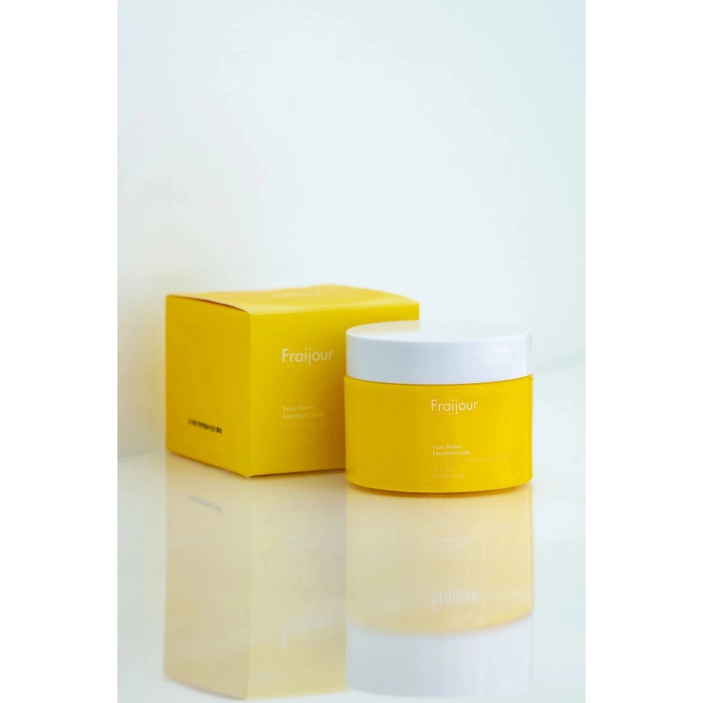 Увлажняющий крем для лица с прополисом и комплексом юдзу Fraijour Yuzu Honey Enriched Cream, 50 мл.