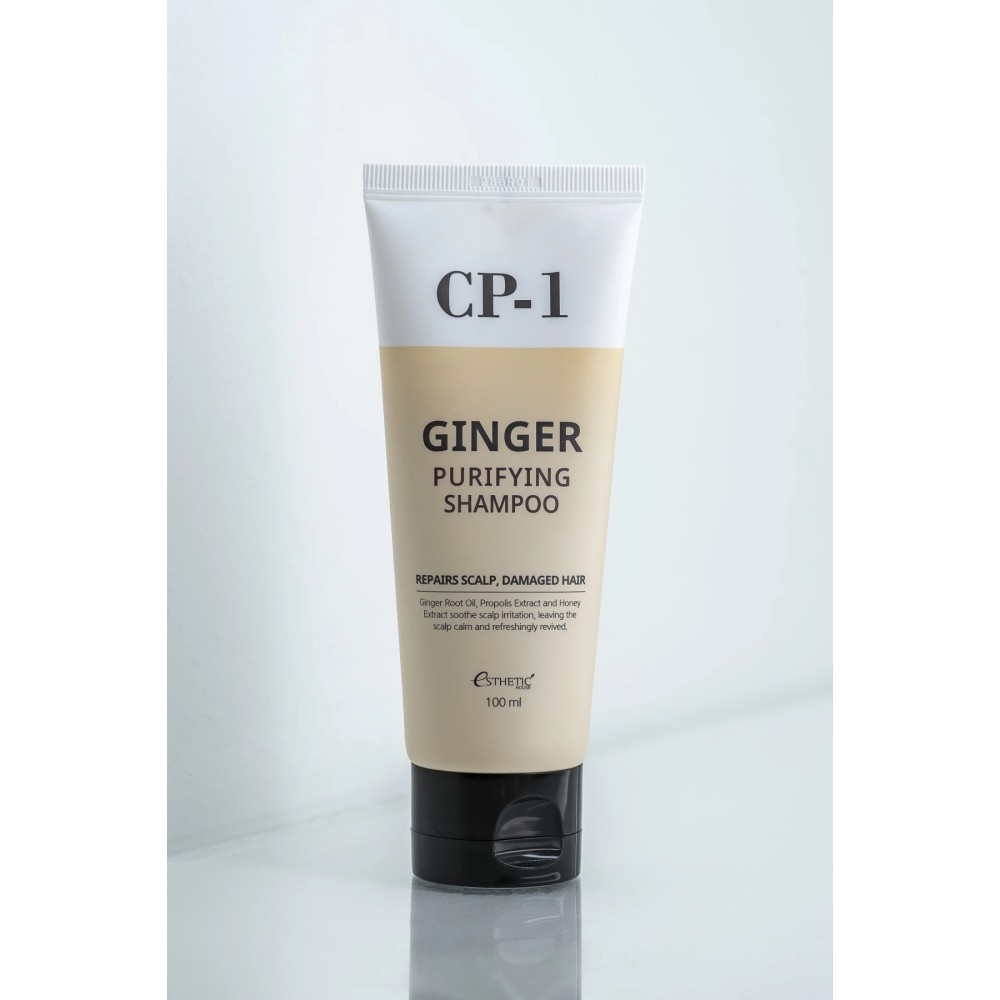 Восстанавливающий шампунь для волос с корнем имбиря CP-1 Ginger Purifying Shampoo 100 мл.
