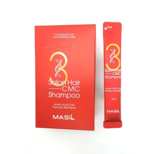 Восстанавливающий профессиональный шампунь с церамидами Masil 3 Salon Hair CMC Shampoo STICK POUCH 8 мл.