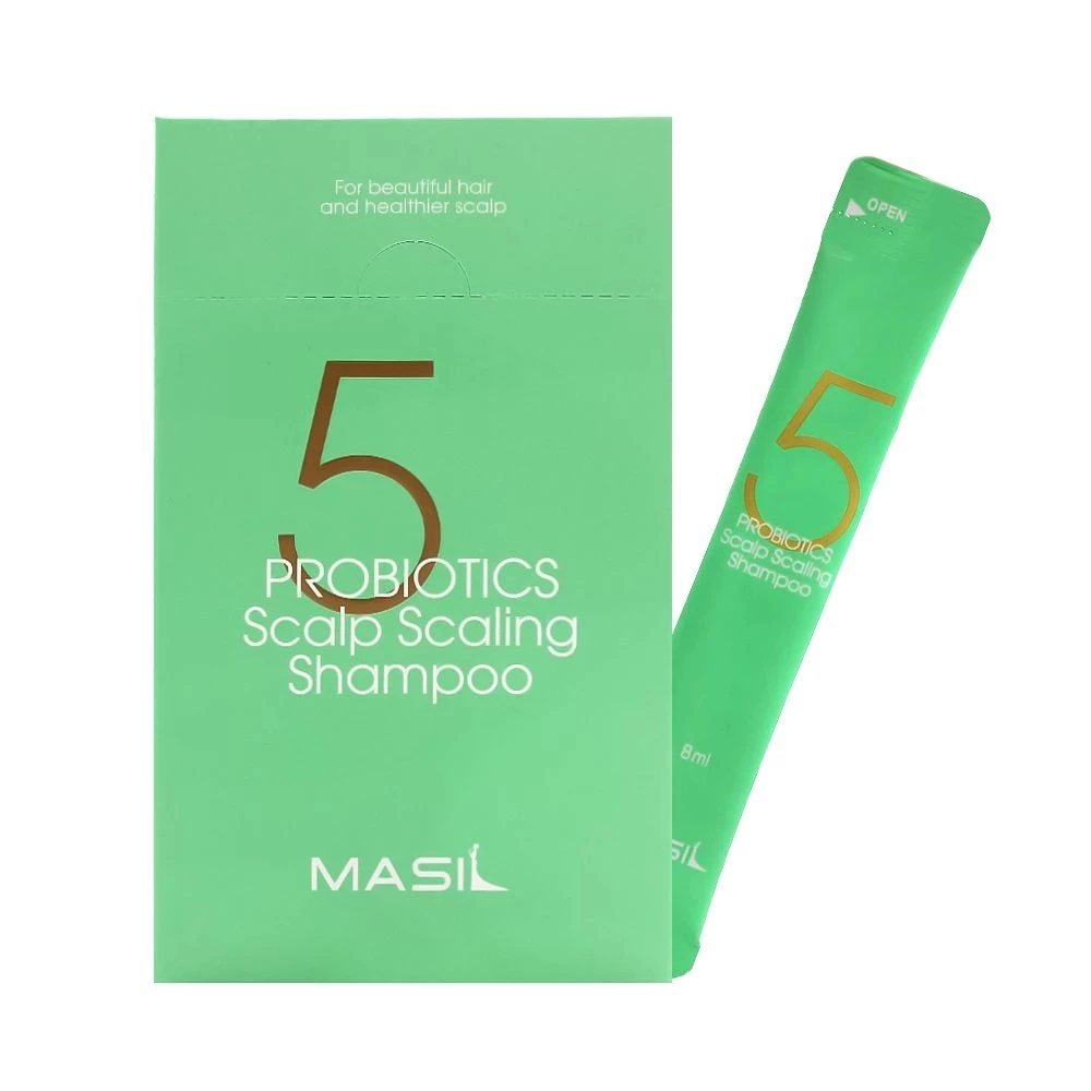 Глубокоочищающий шампунь с пробиотиками Masil 5 Probiotics Scalp Scaling Shampoo STICK POUCH 8 мл.*20  