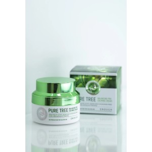 Enough Pure Tree Balancing Pro Calming Cream крем для лица с экстрактами чайного дерева, 50 мл.