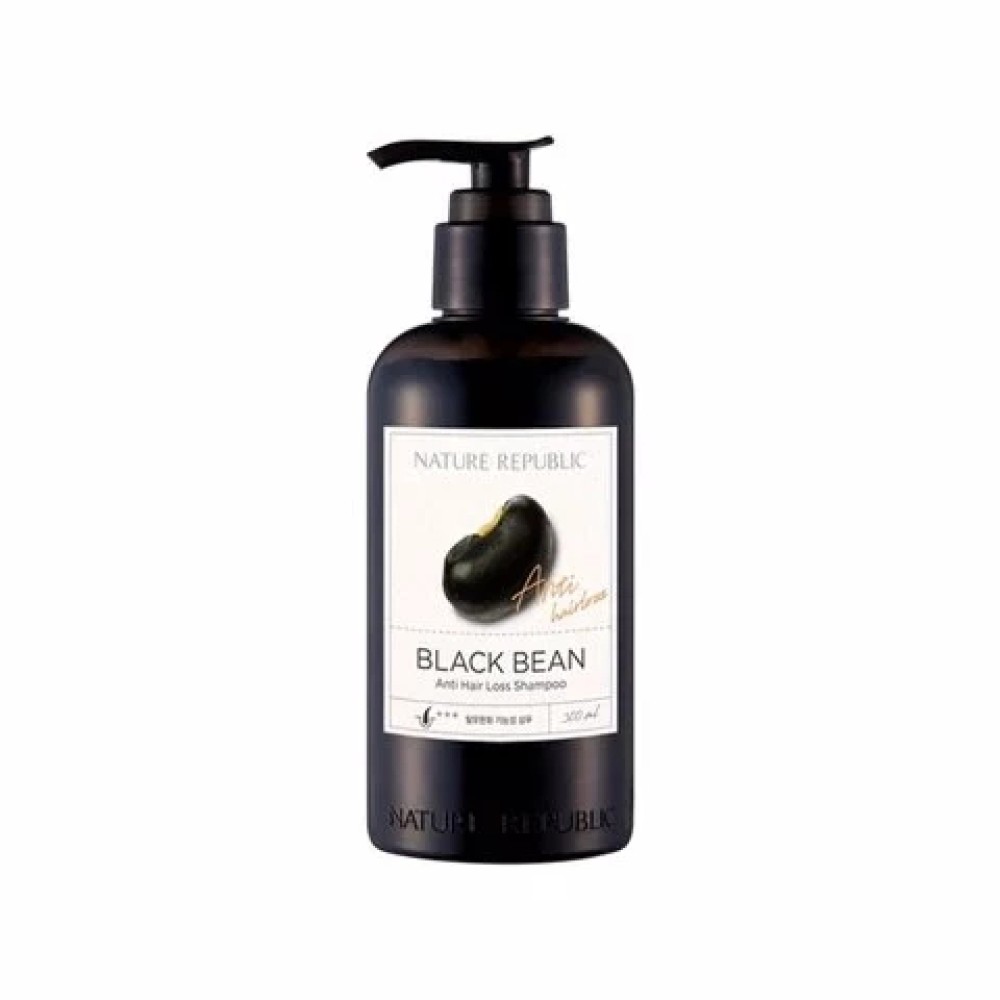 Шампунь от выпадения волос Nature Republic BLACK BEAN Anti Hair Loss Shampoo 300 мл.
