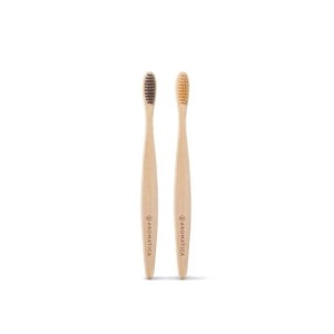Зубные щетки AROMATICA Bamboo Toothbrush Duo (2 штуки)