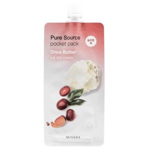 Missha Pure Source Pocket Pack 10ml Shea Butter с маслом ши