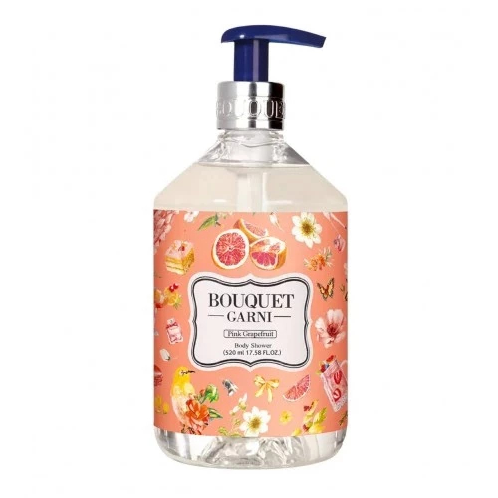 Bouquet garni Fragranced Body Shower Pink Grapefruit 520ml Гель для душа  с ароматом розового грейпфрута