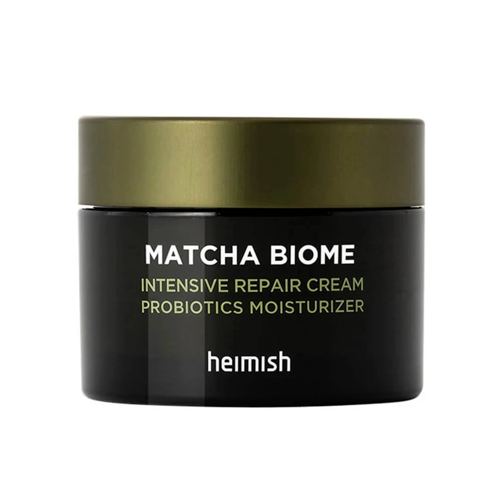 Восстанавливающий крем с матчей пробиотиками Heimish Matcha Biome Intensive Repair Cream, 50 мл.