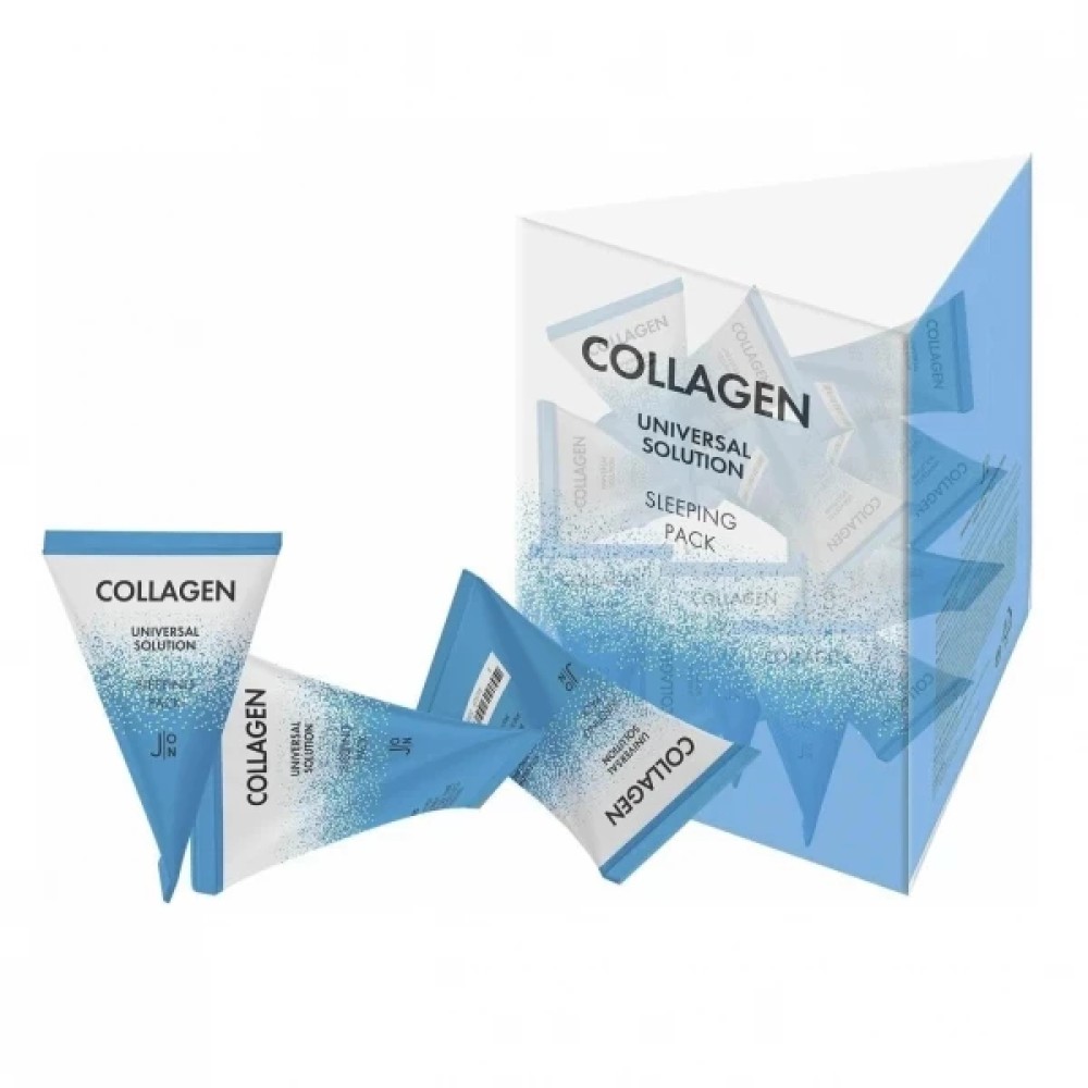Ночная маска в с коллагеном J: ON Collagen Universal Solution Sleeping Pack, 20 шт по 5гр
