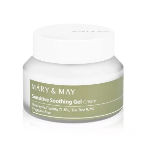 MARY&MAY Крем-гель для лица успокаивающий Sensitive Soothing Gel Blemish Cream, 70 гр.