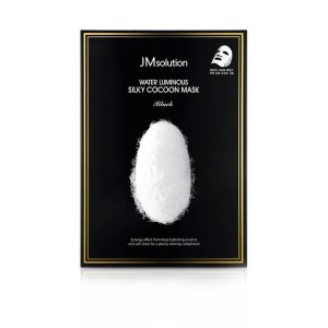 Маска для упругости кожи с протеинами шелка JMsolution Water Luminous Silky Cocoon Mask Black, 30 мл