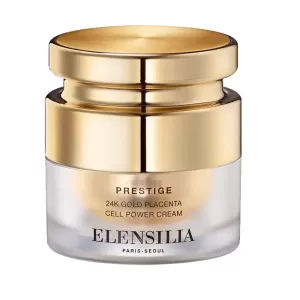 Крем Антивозрастной для выравнивания тона Elensilia Prestige 24K Gold Placenta Cell Power Cream, 60 гр.